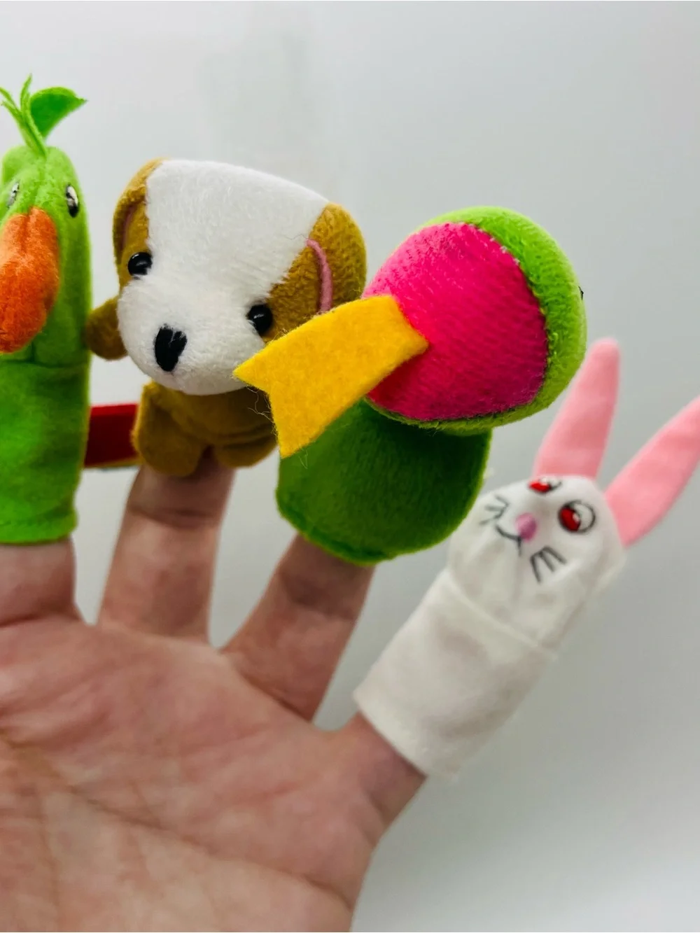 Plush Finger Puppets Lot of 33 Folkmanis Carters Manhattan Toy IKEA
